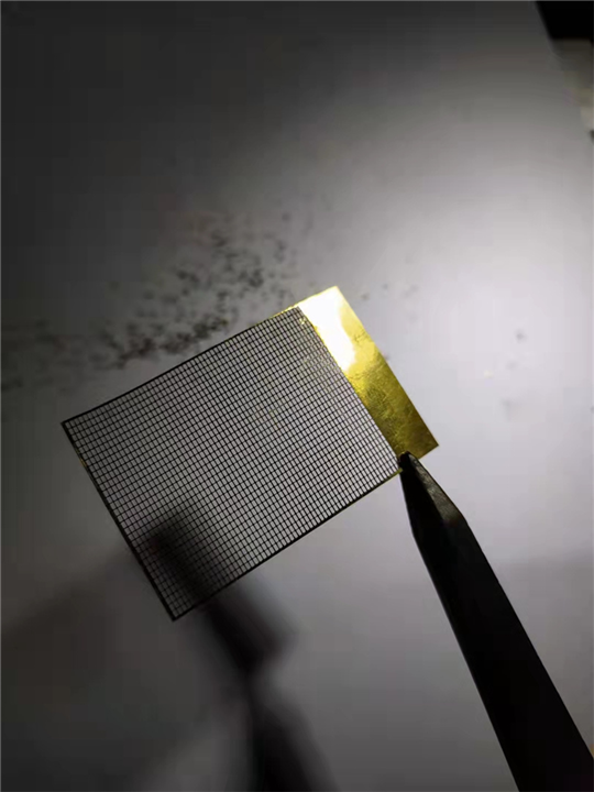超薄镍片激光切割钨钢片激光打孔微孔小孔加工