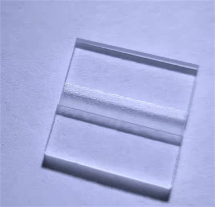 滤光片激光划线ito玻璃激光切割精密钻孔来图定制