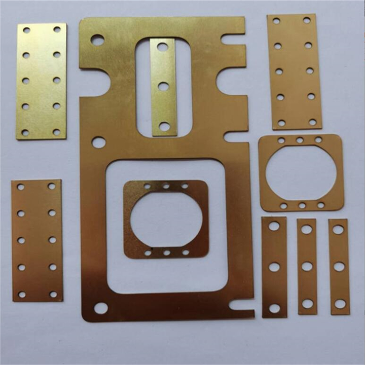 金属模具间隙片橡胶调节垫圈黄铜阀片激光精密加工