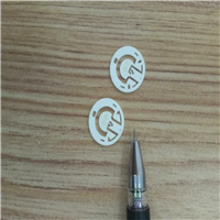 陶瓷衬底激光划片氧化铝陶瓷精密钻孔来图定制