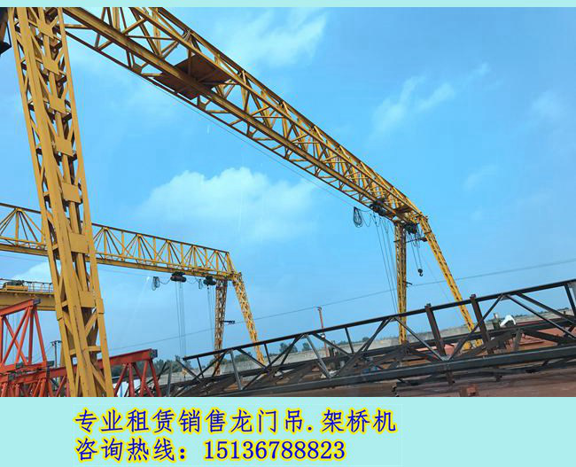 四川内江龙门吊厂家 龙门吊拼接工作 