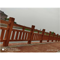长沙仿木护栏报价