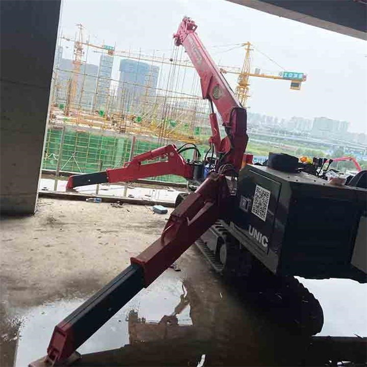 广西南宁室内狭窄空间用蜘蛛式吊车出租