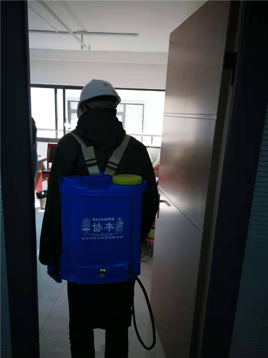2020防疫消毒杀菌我们在行动 