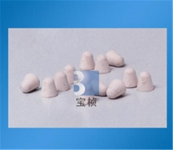 白色高铝瓷斜圆柱