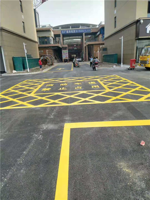 上海公路划线