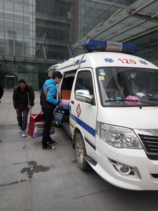 太原娄烦救护车护送租赁