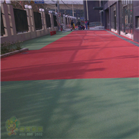 彩色陶瓷颗粒地坪技术l防滑路面技术l亨龙经验丰富 