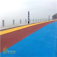 彩色防滑路面彩色路面供应商选上海睿龙 