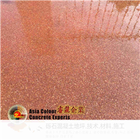 聚合物砾石混凝土艺术装饰地坪