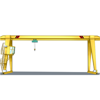 广东江门龙门吊厂家倒三角5吨龙门吊 