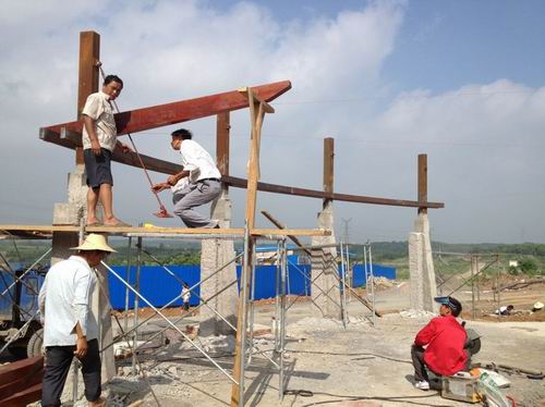安徽琅琊山 冠景度假村喷泉顺利完工 