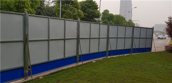 重庆围挡案例-建筑工地施工围挡