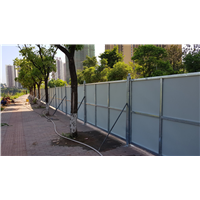 重庆围挡案例-建筑工地施工围挡
