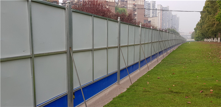 重庆围挡案例-建筑工地施工围挡