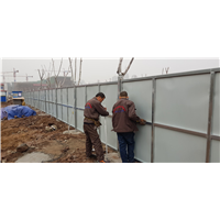 重庆围挡案例-建筑工地施工围挡