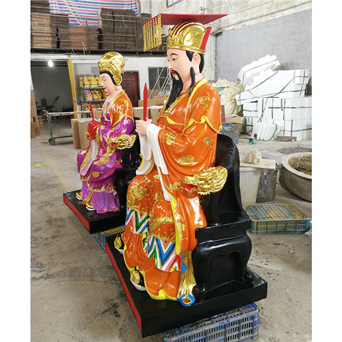 玻璃钢玉帝王母佛像定制