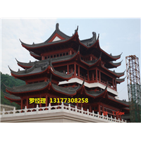 湖北古代建筑效果图设计