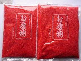 出口日本的腌制生姜片 