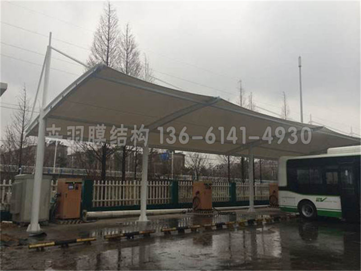 徐汇膜结构充电桩施工设计-黄浦膜结构充电桩施工队 