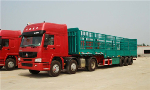 山东仓栅半挂车 