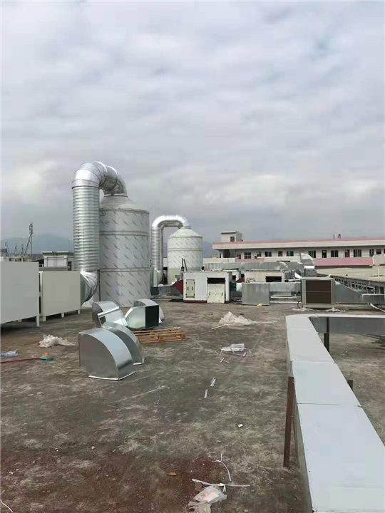 河源排烟管道改造 