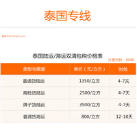 泰国专线 