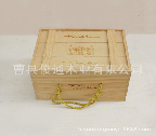 六支装酒箱352820cm松木