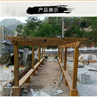 江苏仿木围栏设计