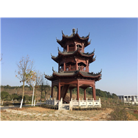 三层八角亭