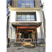 古建小青瓦门楼设计