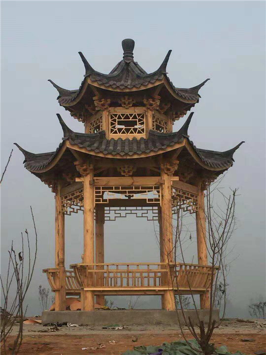 贵州古建小青瓦六角亭公司