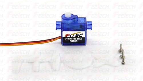 飞特6V 1.5kg大扭力模拟连续转舵机销售