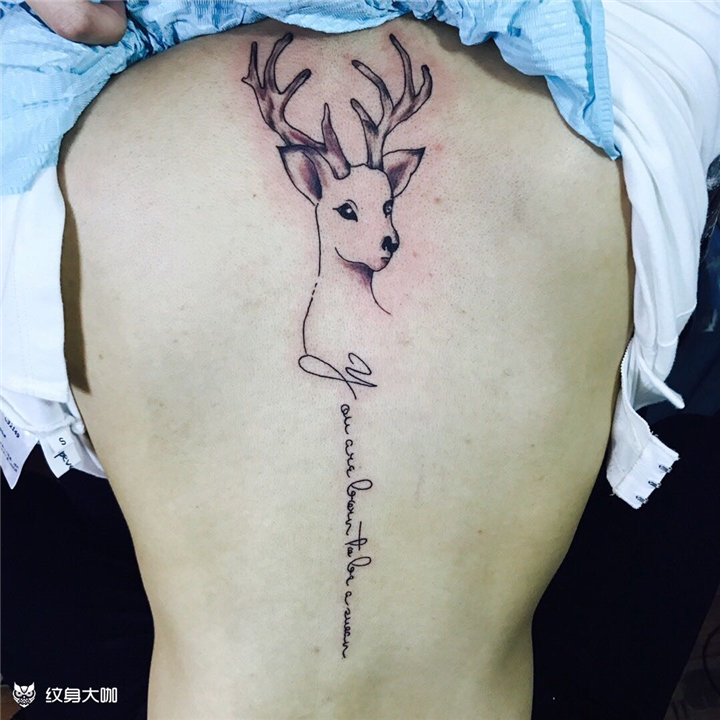 建瓯小腿纹身图案 