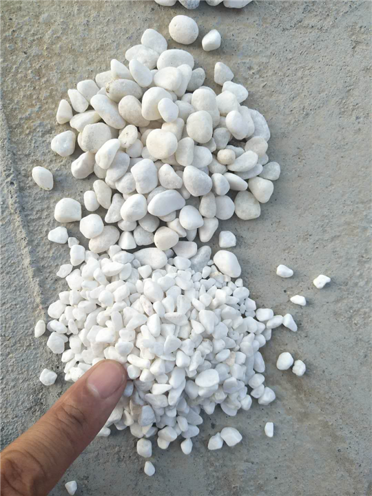 机制白色鹅卵石批发