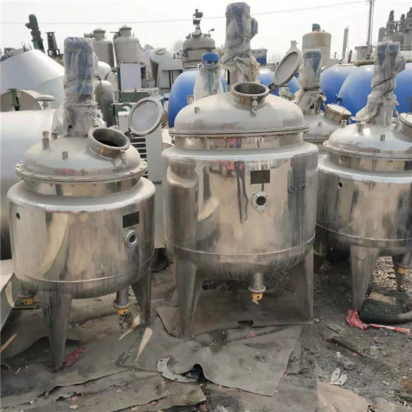 专业回收二手搪瓷反应釜 二手高压反应釜 