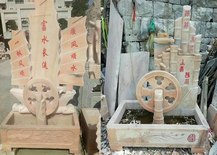 山东一帆风顺石雕水景公司