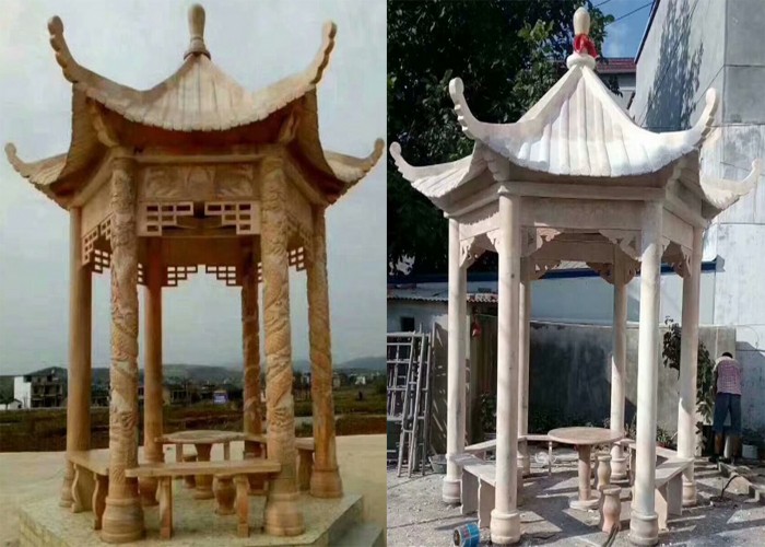 山东青石石雕亭子加工基地