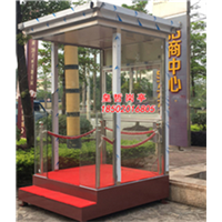 珠海玻璃岗亭厂家