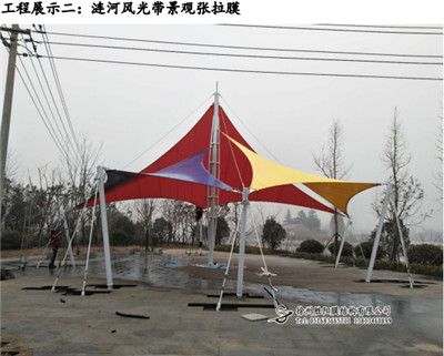 广场张拉膜结构设计公司 