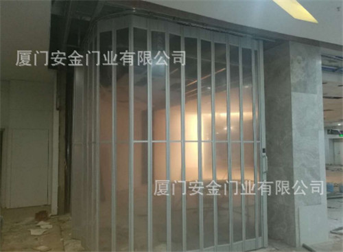 铝合金水晶折叠门批发价格