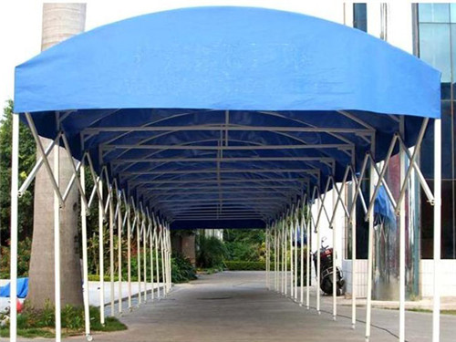 山东移动推拉蓬搭建