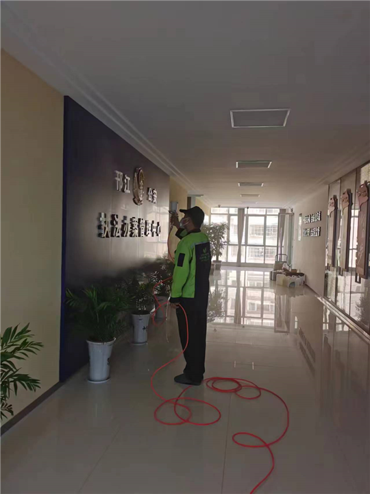 公安执法办案管理中心甲醛治理