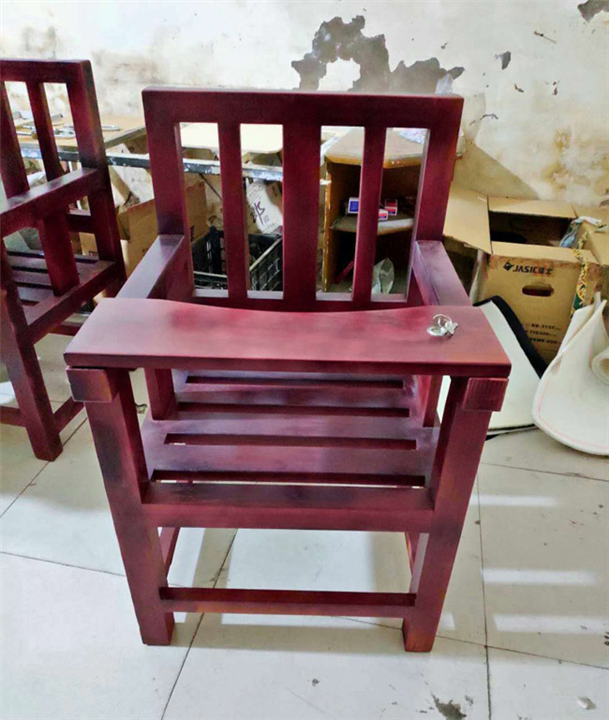 木质审讯椅_福建监狱专用木质审讯椅定制厂家 