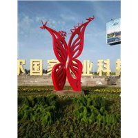 新疆大型不锈钢雕塑 