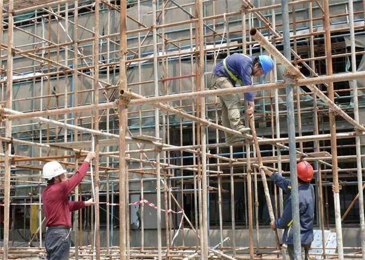 横沥专业搭铁架搭招牌架脚手架工程 