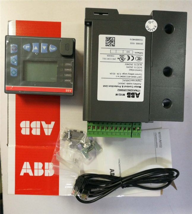 ABB授权代理 M102-M 24VDC 马达保护器 