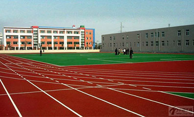 新疆运动场球场跑道地坪 