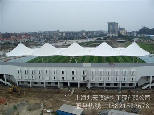 上海体育看台施工