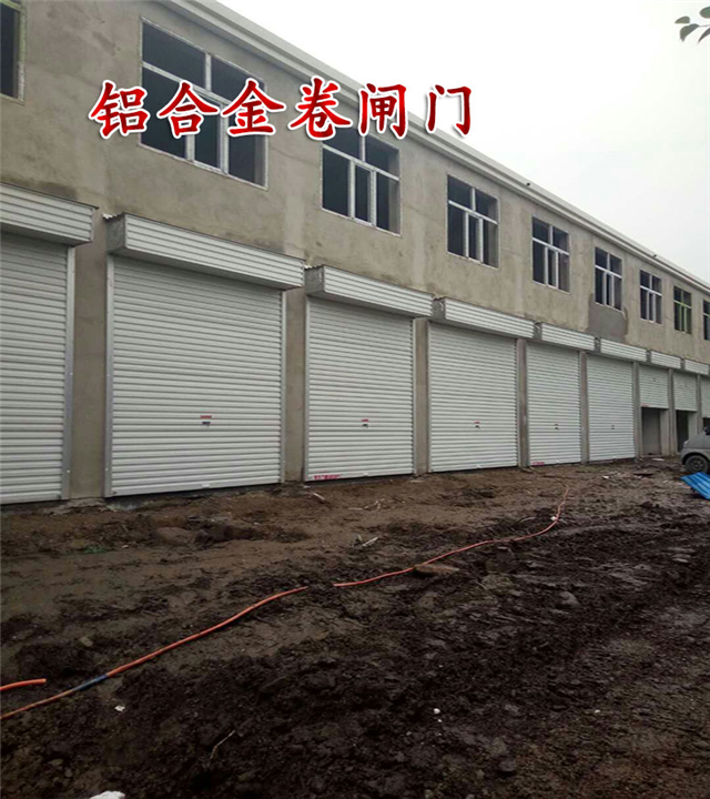 铝合金电动卷闸门 